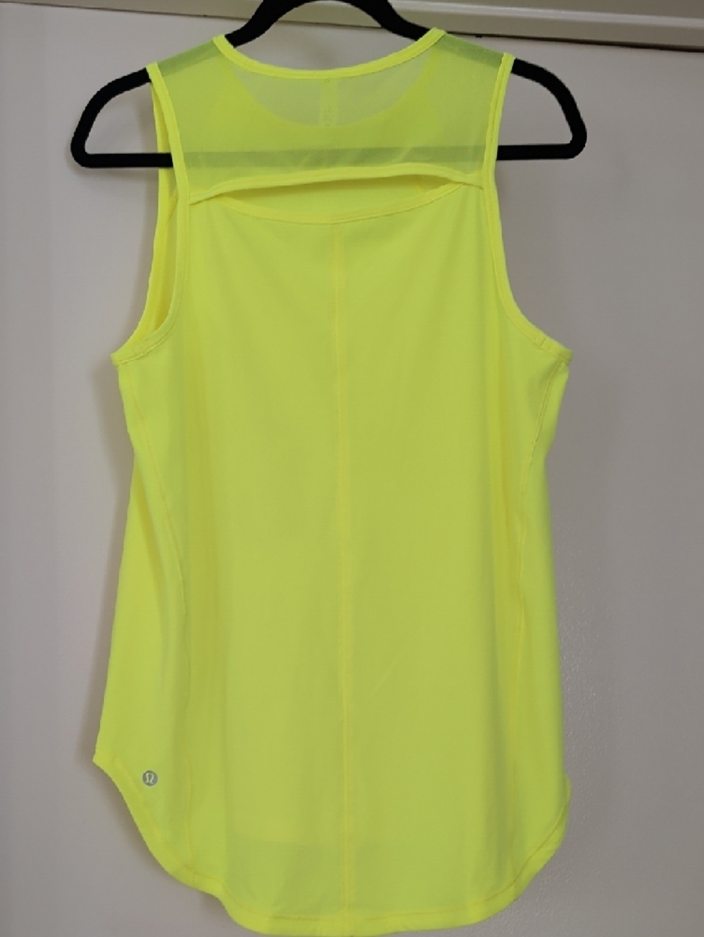lululemon athletica Neon Yellow Performance Sculpt Tank - Picture 7 of 8
